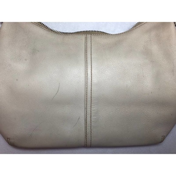 Coach purse cream with red detail - fair condition - Picture 8 of 8